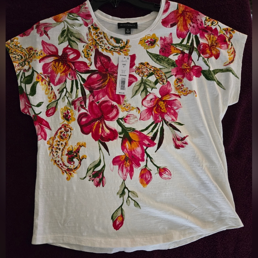 Floral Print Women's Top
